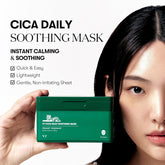 VT COSMETICS Daily Soothing Mask 30ea, Facial Sheet Mask for Moist & Hydrating